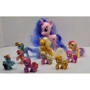 Lot of 10 Vintage Hasbro My‎ Little Pony's